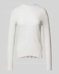 HUGO BOSS Strickpullover mit Turtleneck Modell 'Fennon Hellgrau