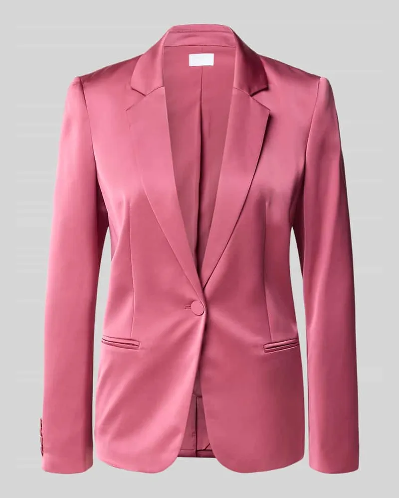 JAKE*S Slim Fit Blazer mit Paspeltaschen Fuchsia