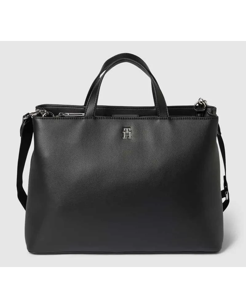 Tommy Hilfiger Henkeltasche mit Label-Detail Black