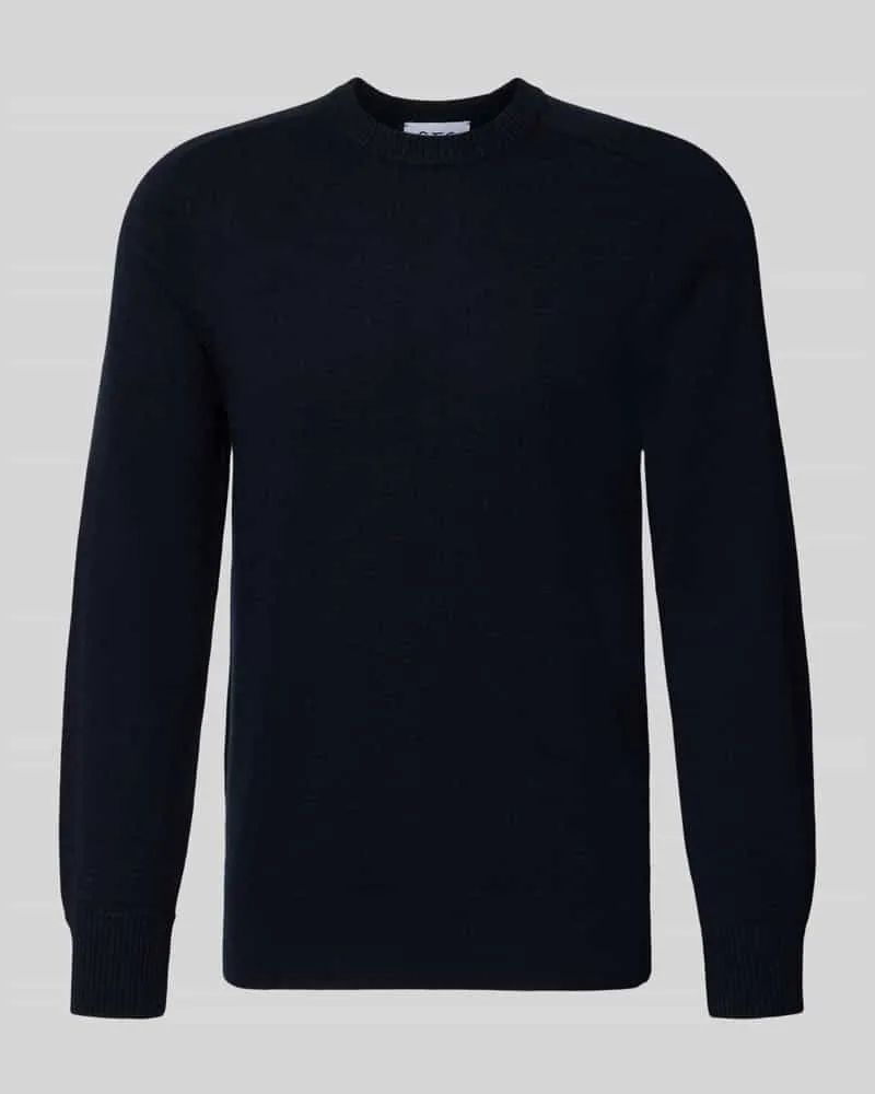 FTC Cashmere Regular Fit Strickpullover aus reinem Kaschmir Marine