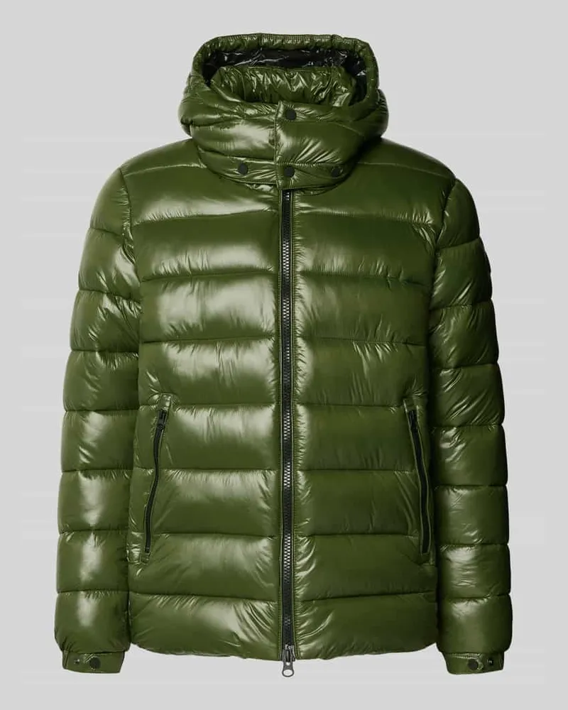 Save The Duck Steppjacke mit Zweiwege-Reißverschluss Modell 'FLORIAN Oliv
