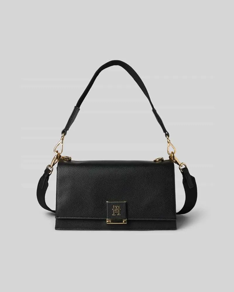Tommy Hilfiger Umhängetasche mit Label-Applikation Black