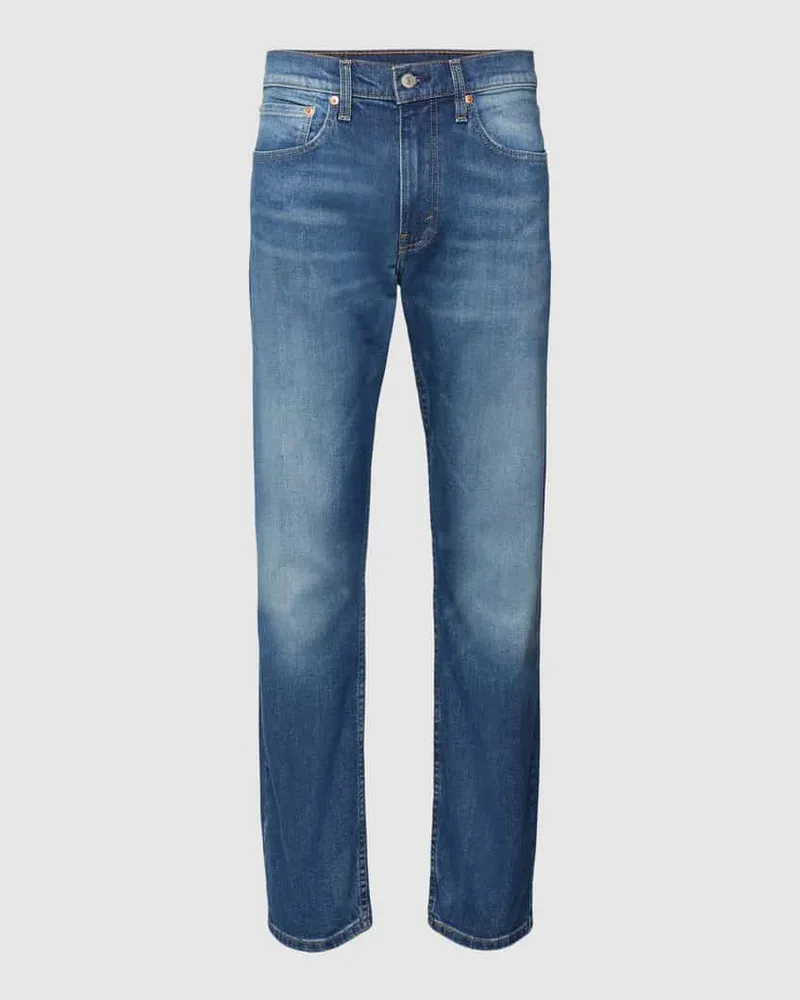 Levi's Taper Fit Jeans im 5-Pocket-Design Modell '502 Jeansblau