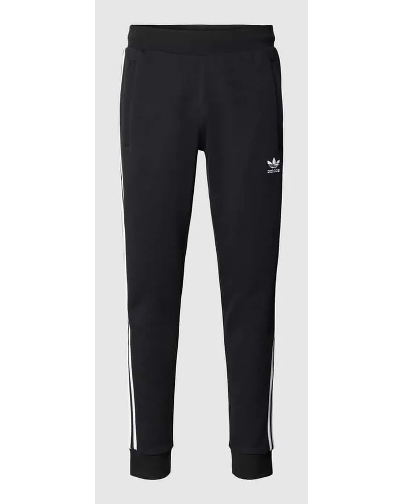 adidas Sweatpants mit Label-Stitching Black