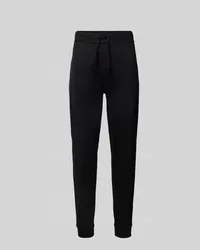 HUGO BOSS Slim Fit Sweatpants mit elastischem Bund Black