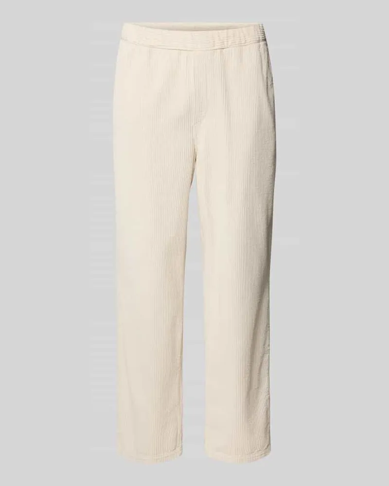 American Vintage Cordhose mit elastischem Bund Modell 'WIDLAND Beige