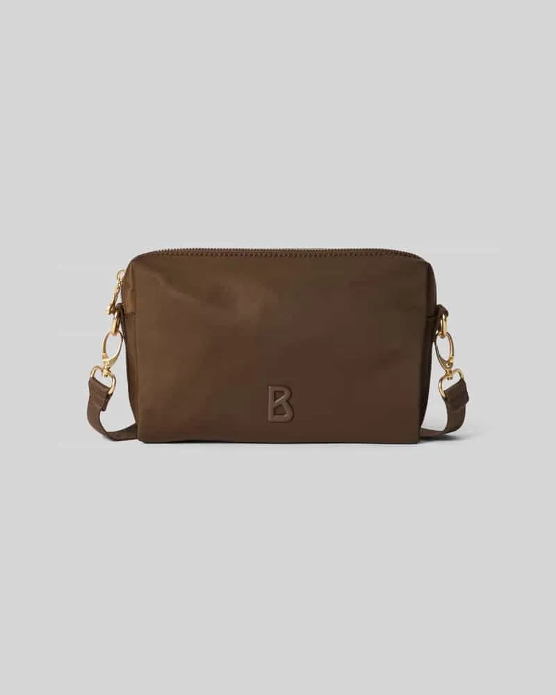 Bogner Handtasche mit Label-Detail Dunkelbraun