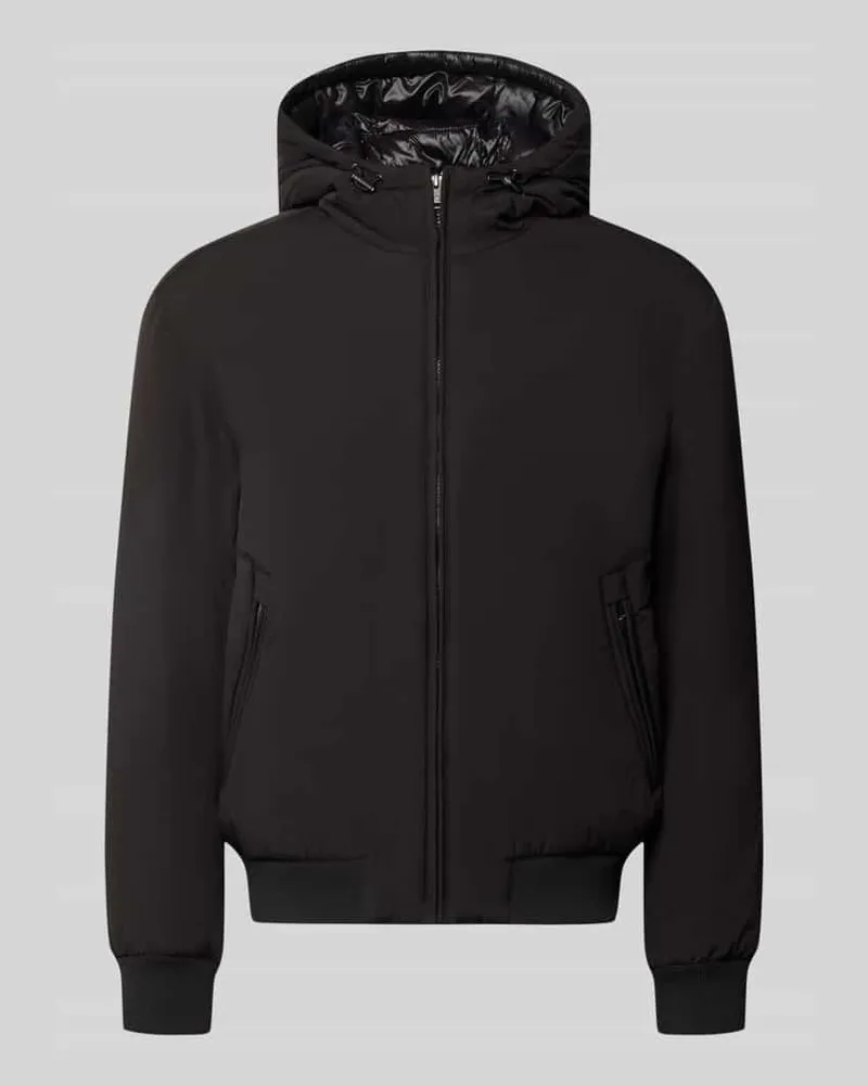 HUGO BOSS Funktionsjacke mit Kapuze Modell 'C-Caniol Black