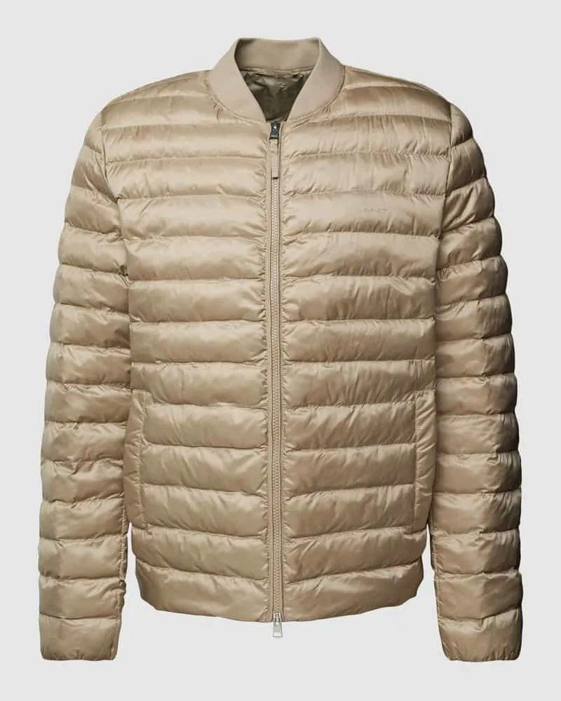 Gant Steppjacke mit Zweiwege-Reißverschluss Beige