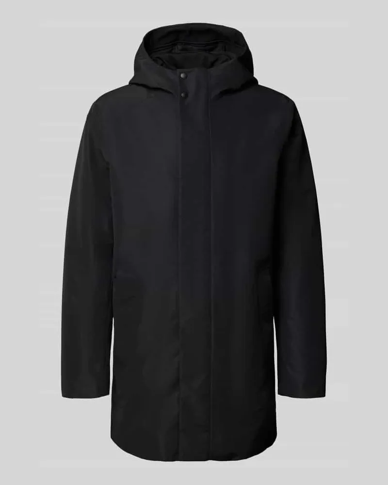 Geox Regular Fit Parka mit Kapuze Modell 'DORAY Black