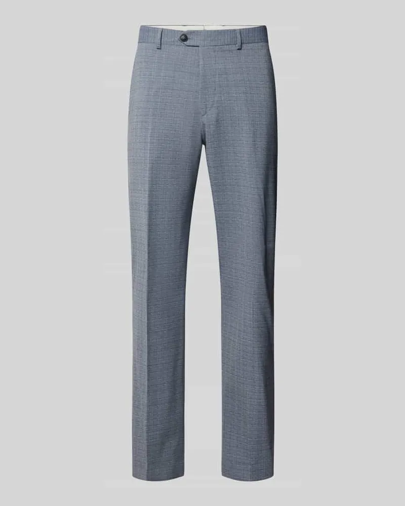 Selected Homme Regular Fit Anzughose aus Woll-Mix Modell 'DUKE Hellblau