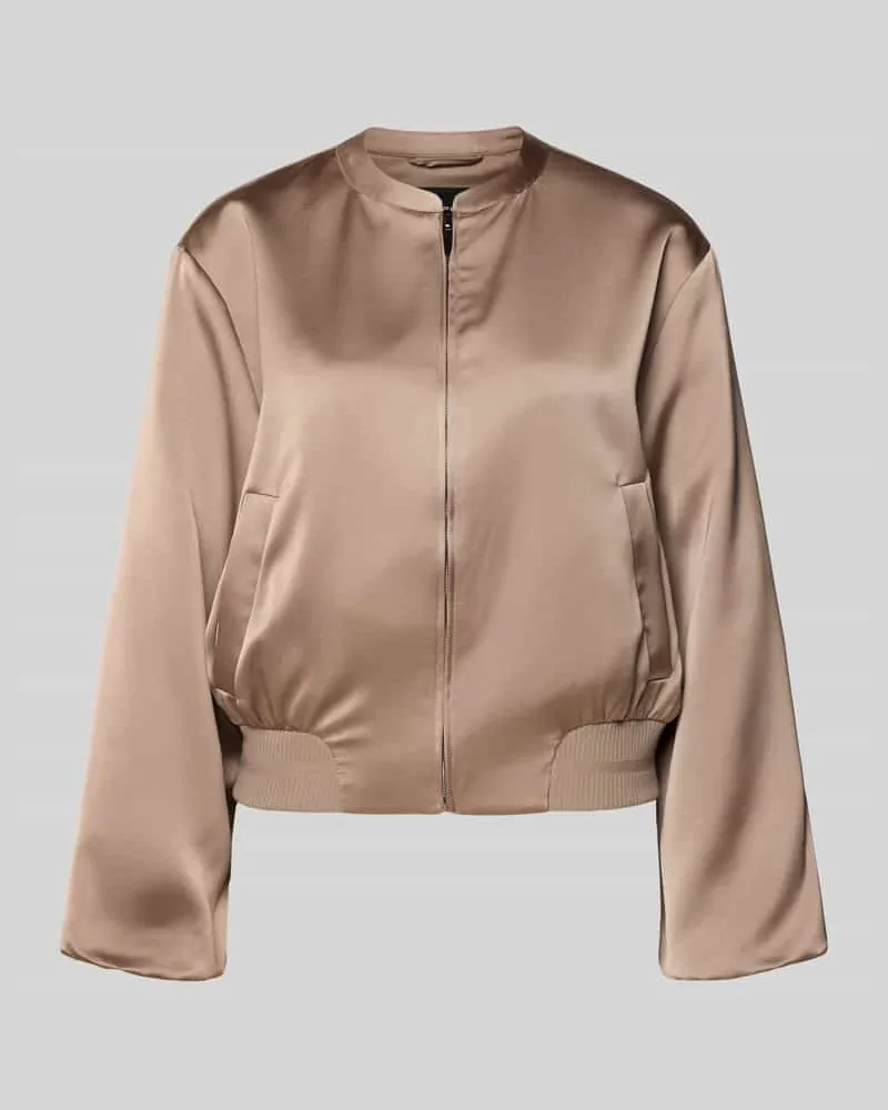 OPUS Blouson mit Reißverschluss Modell 'Jupita Taupe