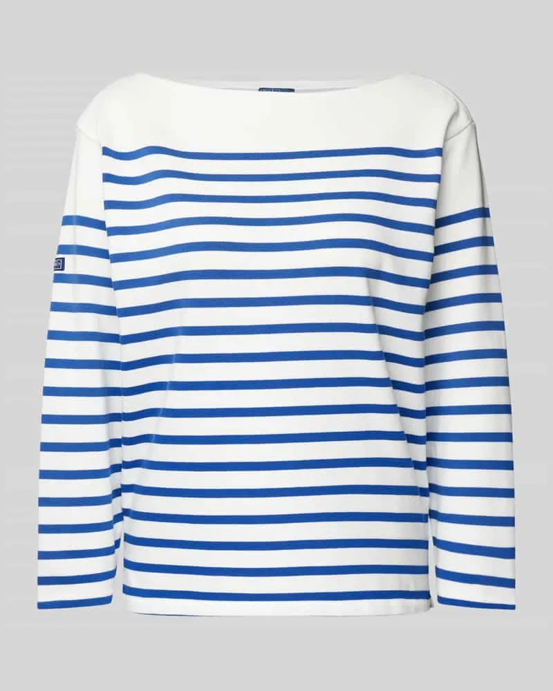 Ralph Lauren Longsleeve mit U-Boot-Ausschnitt Weiss