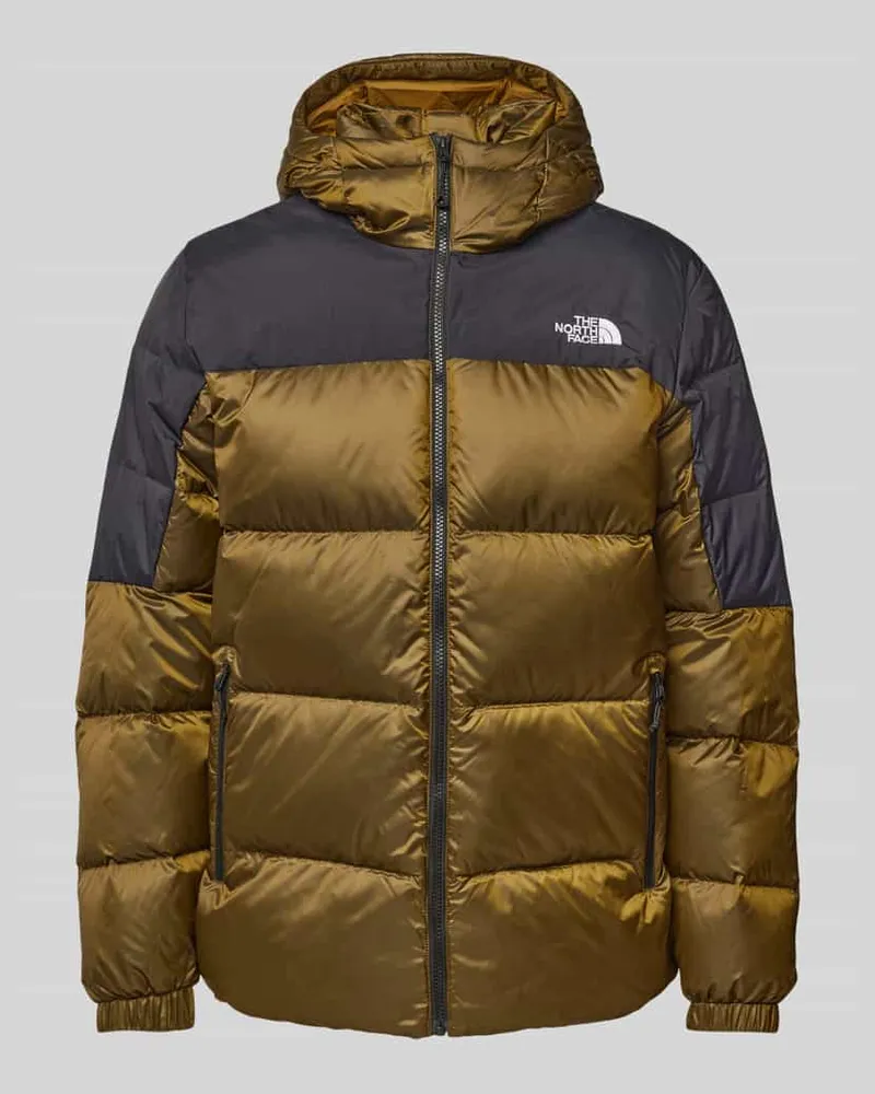 The North Face Regular Fit Daunenjacke mit Label-Stitching Modell 'DIABLO Khaki
