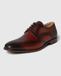 Digel Derby-Schuhe aus Leder Modell 'SELLENG Cognac