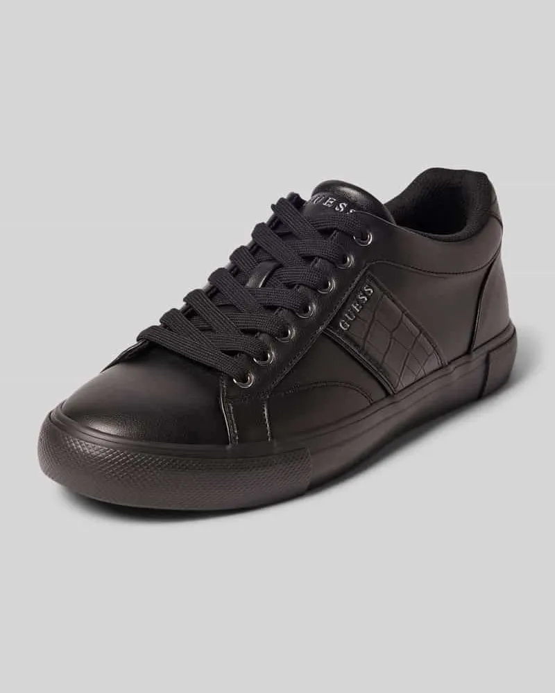 Guess Sneaker in Leder-Optik Modell 'Cribe Black