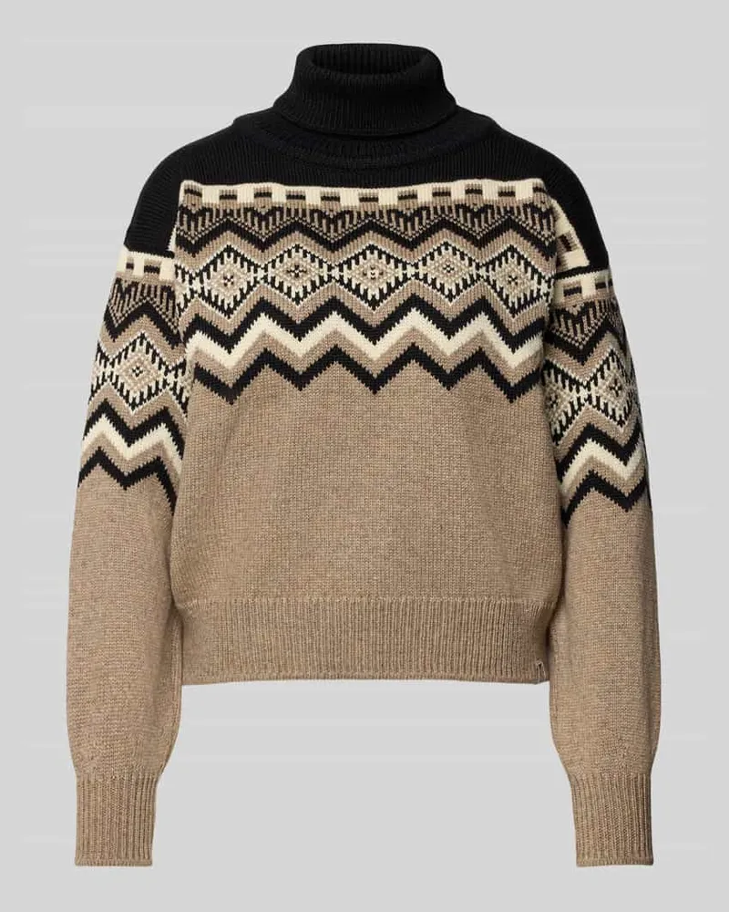 Dale of Norway Norwegerpullover aus Woll-Mix Modell 'RANDABERG Camel