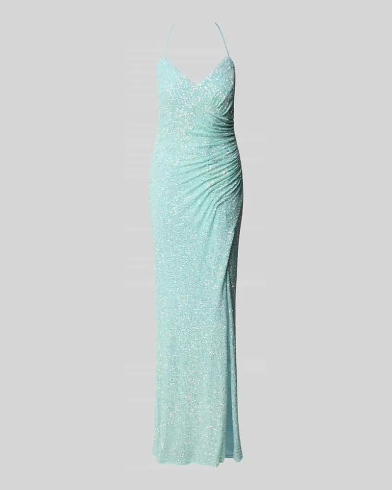 Vera Mont Abendkleid mit Pailletten Hellgruen