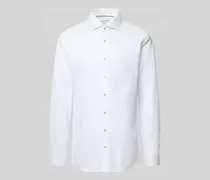 Slim Fit Business-Hemd mit Kentkragen