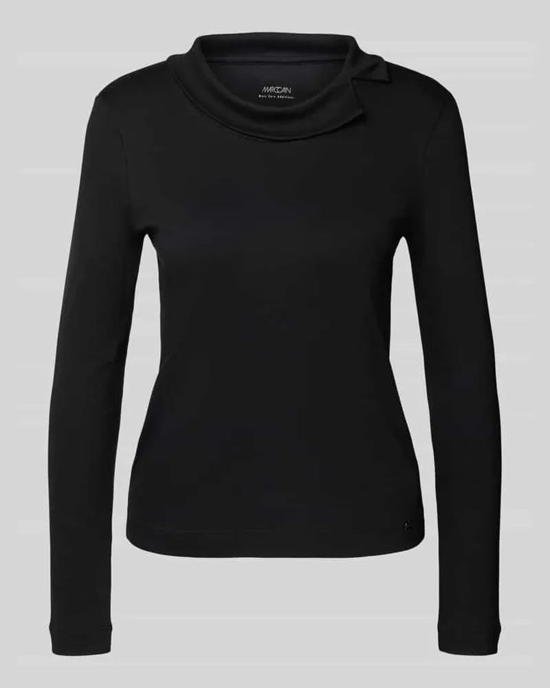 Marc Cain Longsleeve mit Rundhalsausschnitt Black