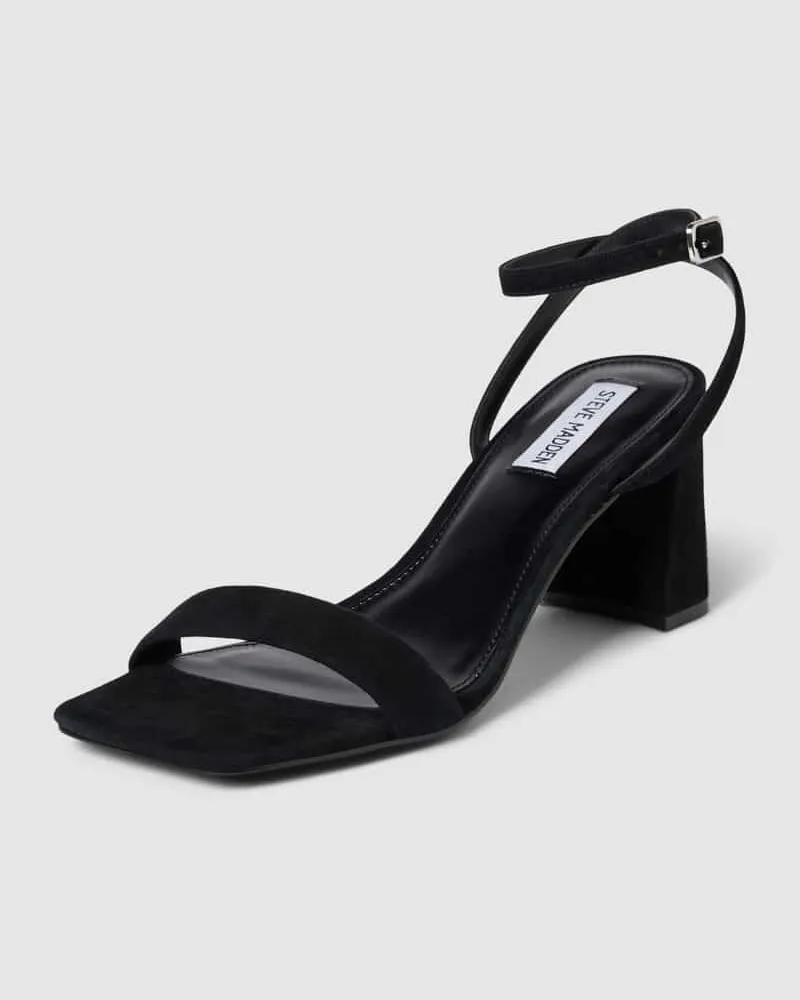 Steve Madden Sandalette aus Leder Modell 'LUXE Black