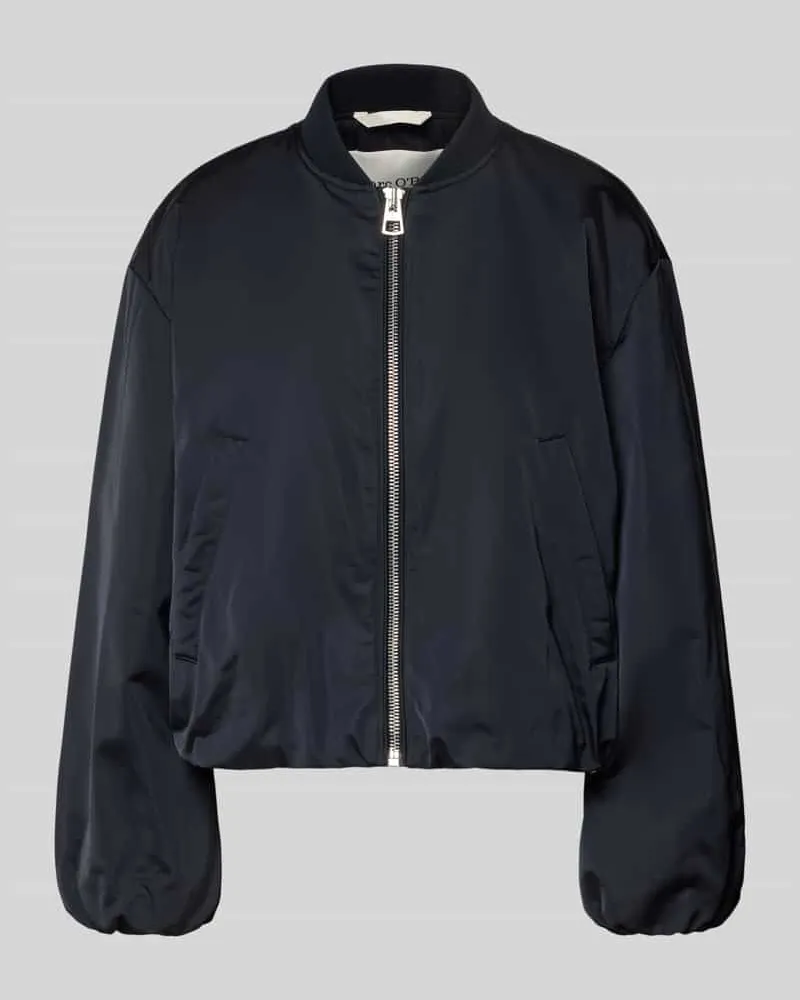 Marc O'Polo Regular Fit Blouson aus recyceltem Material Marine