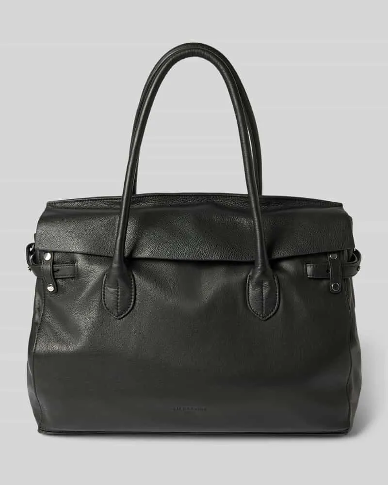 Liebeskind Handtasche aus Leder mit Label-Detail Modell 'GLORIA Black