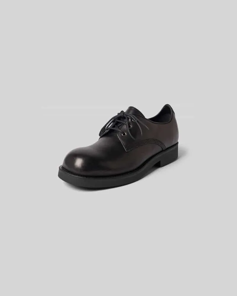 Maison Margiela Derby-Schuhe mit Schnürverschluss Black