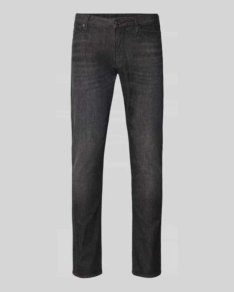 Emporio Armani Jeans mit Eingrifftaschen Mittelgrau