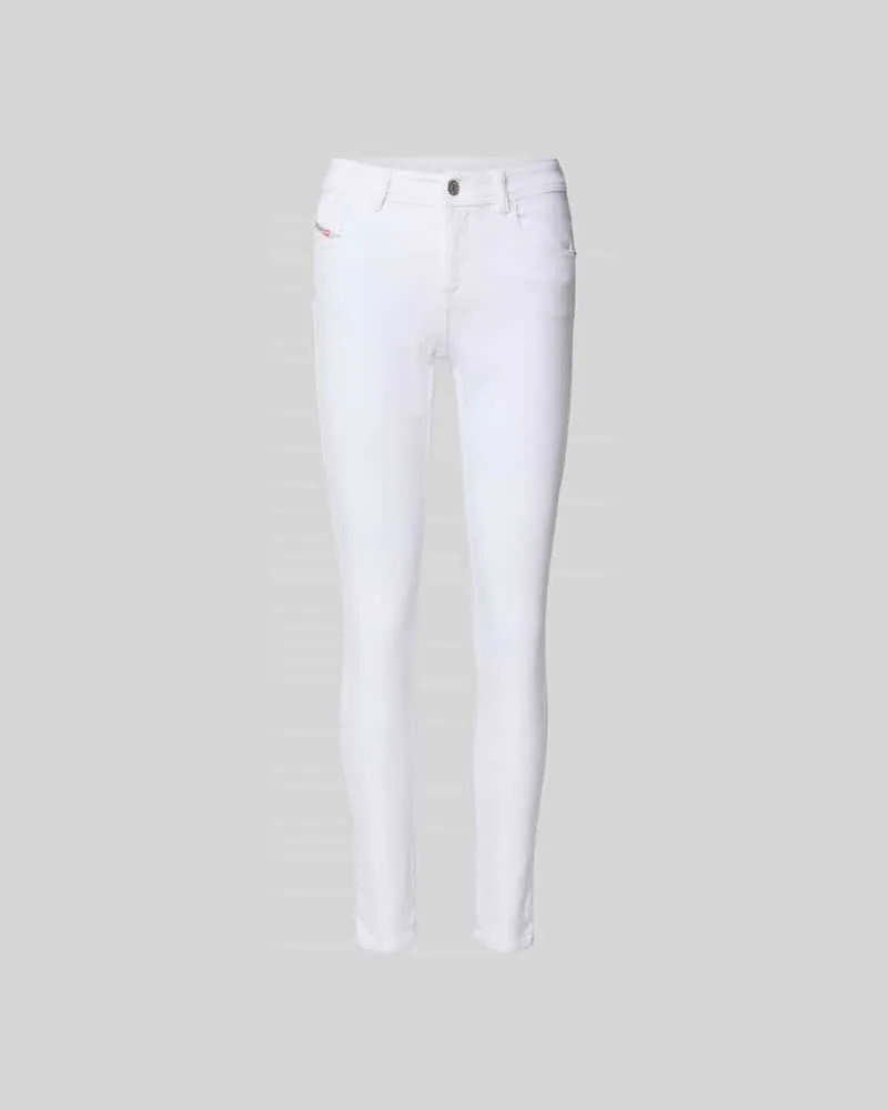 Diesel Jeans mit 5-Pocket-Design Weiss