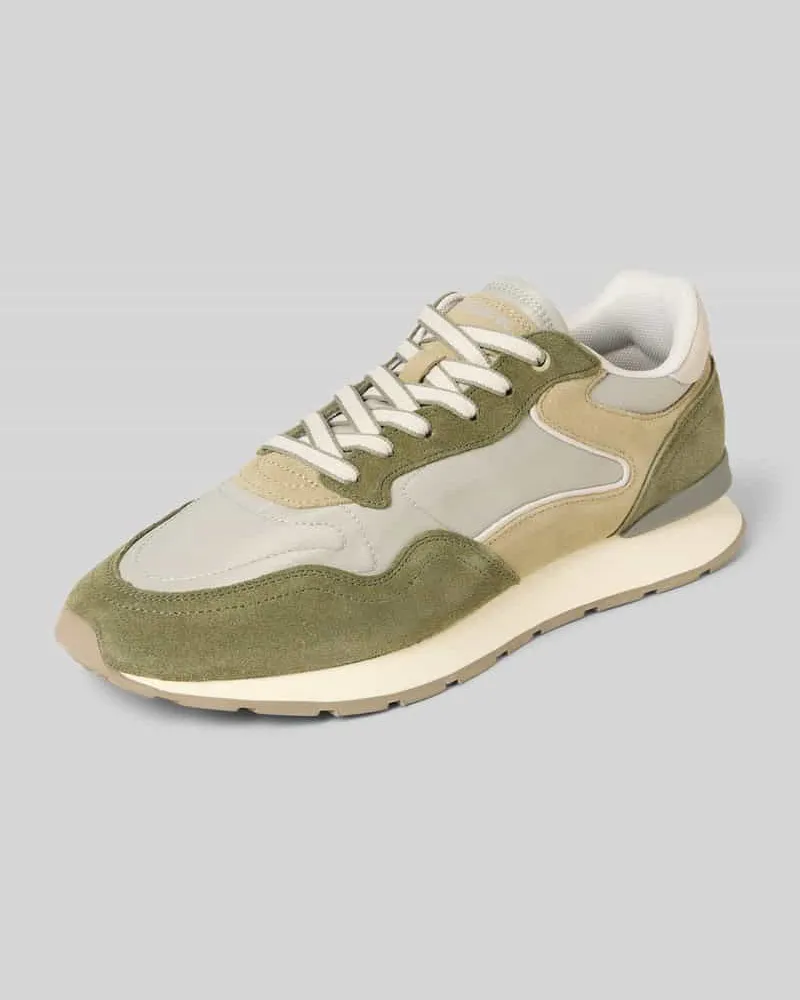 HOFF Sneaker aus Leder-Mix Modell 'City Khaki