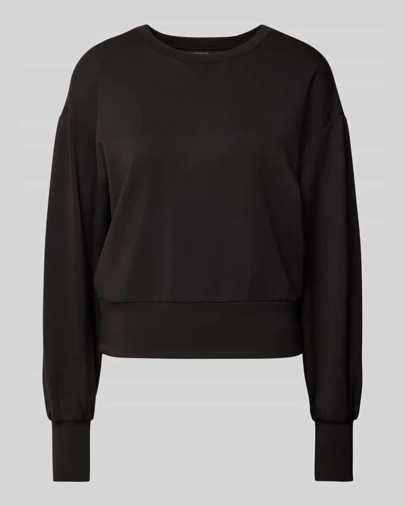 Scotch&Soda Sweatshirt mit überschnittenen Schultern Black