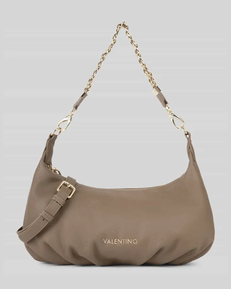 Valentino Bags Umhängetasche mit Kettenriemen Modell 'LENA Taupe