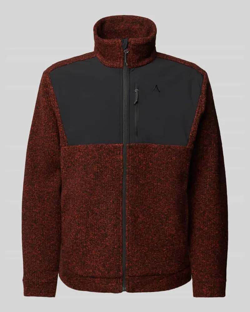 Schöffel Jacke mit Stehkragen Orange