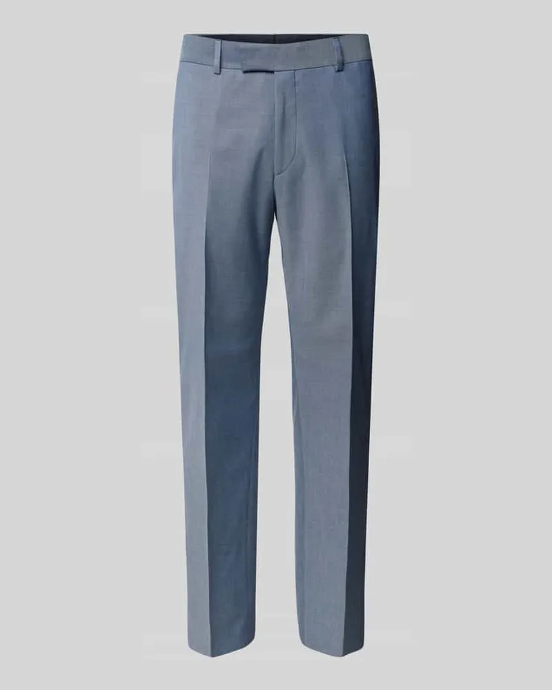 Strellson Regular Fit Anzughose mit Gürtelschlaufen Modell 'Melwin2 Blau