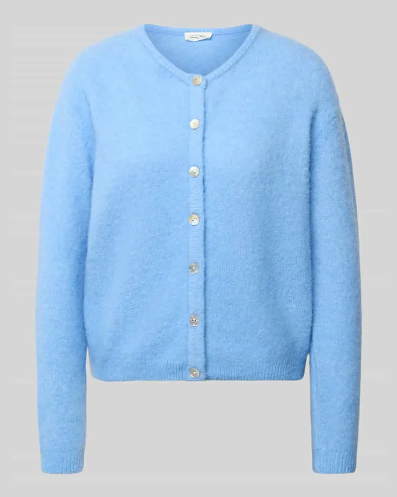 American Vintage Strickjacke mit Knopfleiste Modell 'VITOW Hellblau
