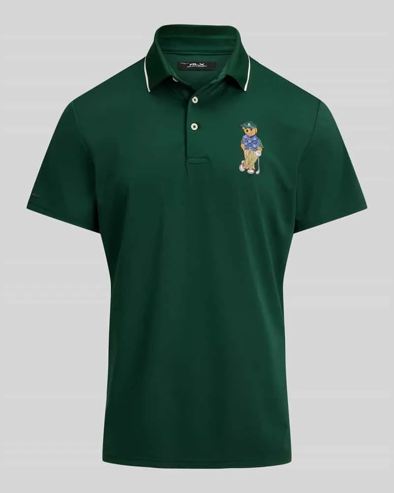 Ralph Lauren Poloshirt mit Polo Bear-Print Gruen