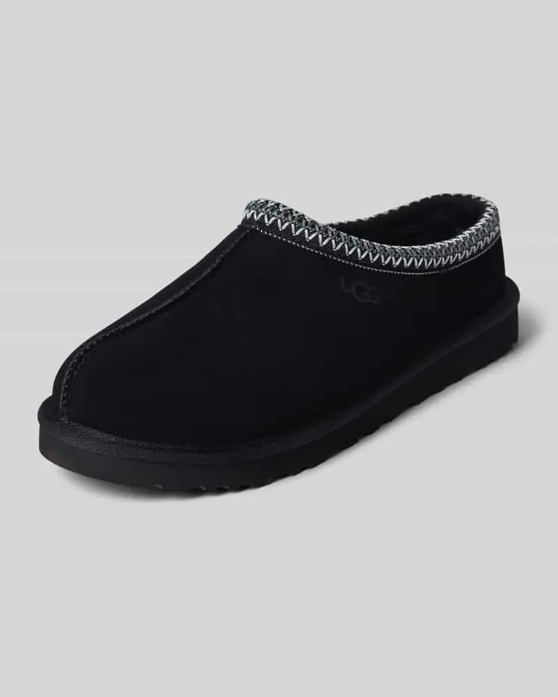 UGG Hausschuhe aus Leder Modell 'TASMAN II Black