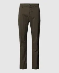 HUGO BOSS Tapered Fit Chino mit Paspeltaschen Mint