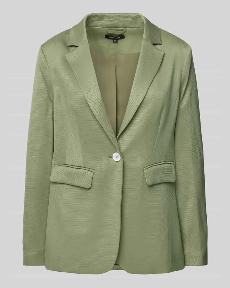 More & More Blazer mit Strukturmuster Oliv