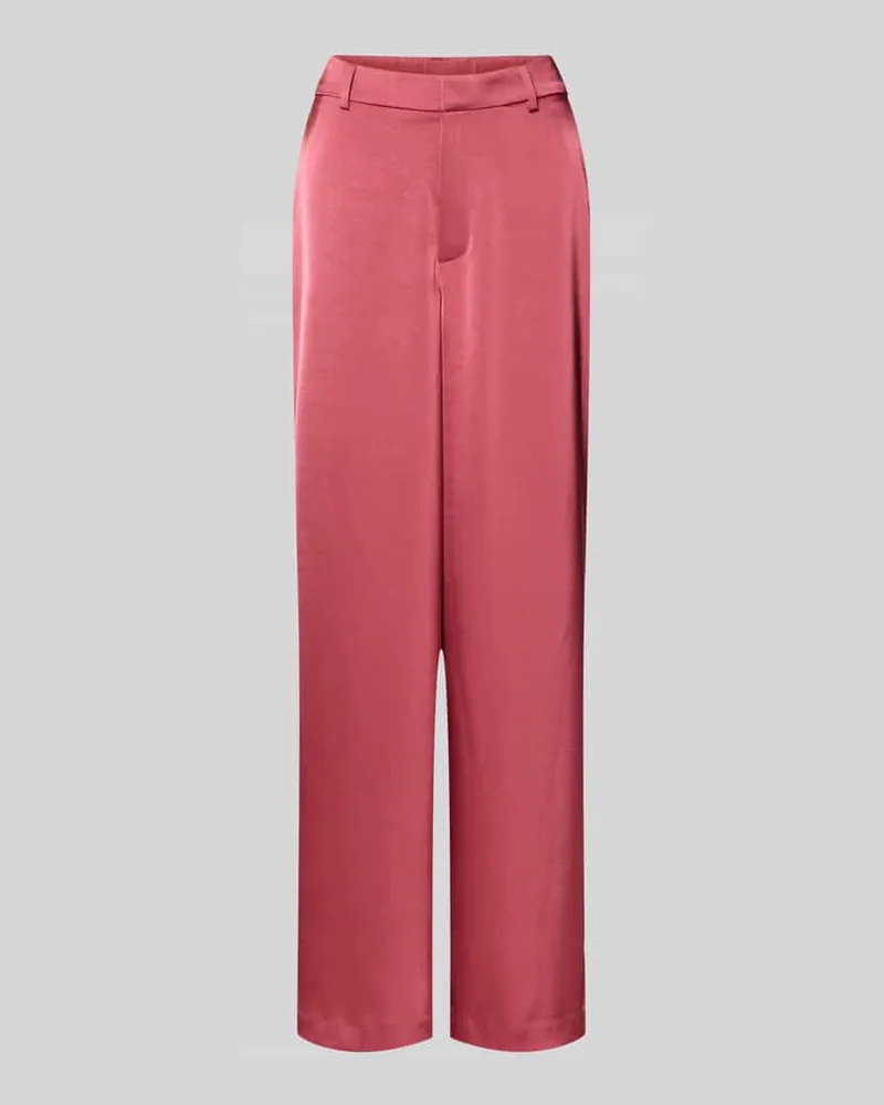 Neo Noir Satinhose mit angedeuteten Gesäßleistentaschen Modell 'Emmett Pink