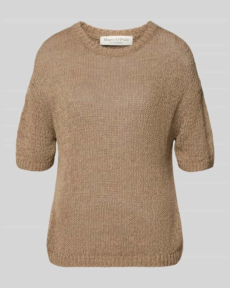 Marc O'Polo Loose Fit Pullover aus Baumwoll-Mix Hellgruen