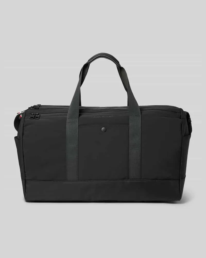 Tommy Hilfiger Weekender mit Label-Detail Black
