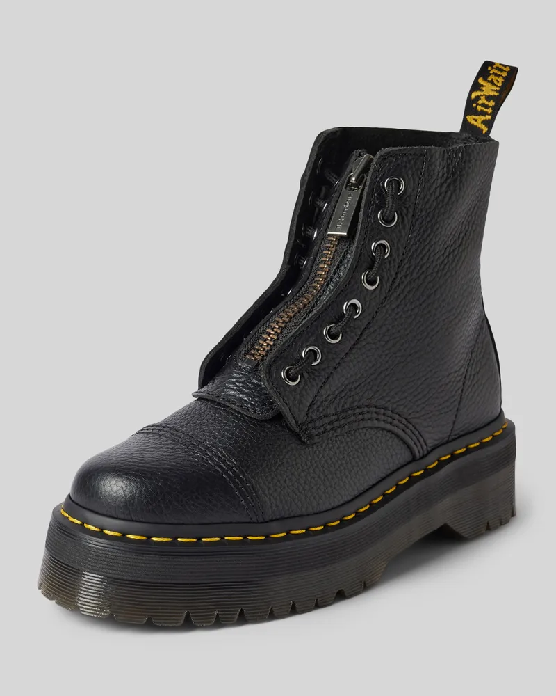 Dr.Martens Lederboots mit Plateausohle Modell 'SINCLAIR Black