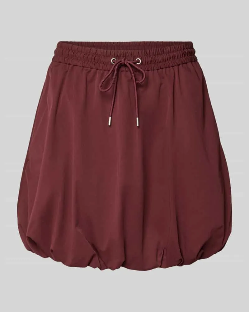 Marc O'Polo Regular Fit Mini-Rock aus Baumwoll-Mix Bordeaux
