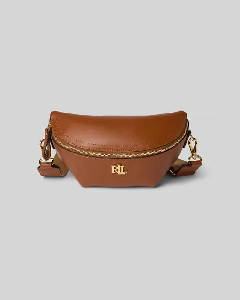 Ralph Lauren Bauchtasche mit Label-Detail Modell 'MARCY Cognac