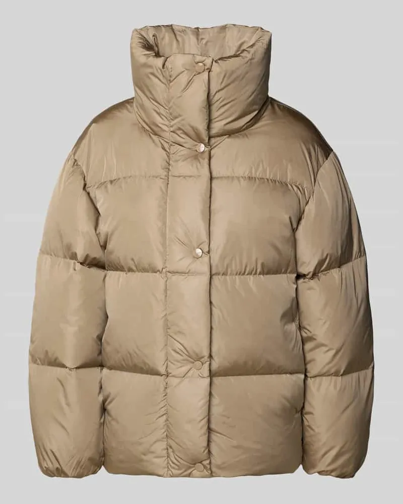 Gant Relaxed Fit Steppjacke mit Daunen-Feder-Füllung Camel