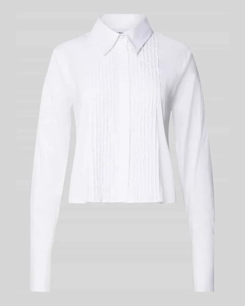 MARELLA Hemdbluse mit Knopfleiste Modell 'CEYLON Weiss