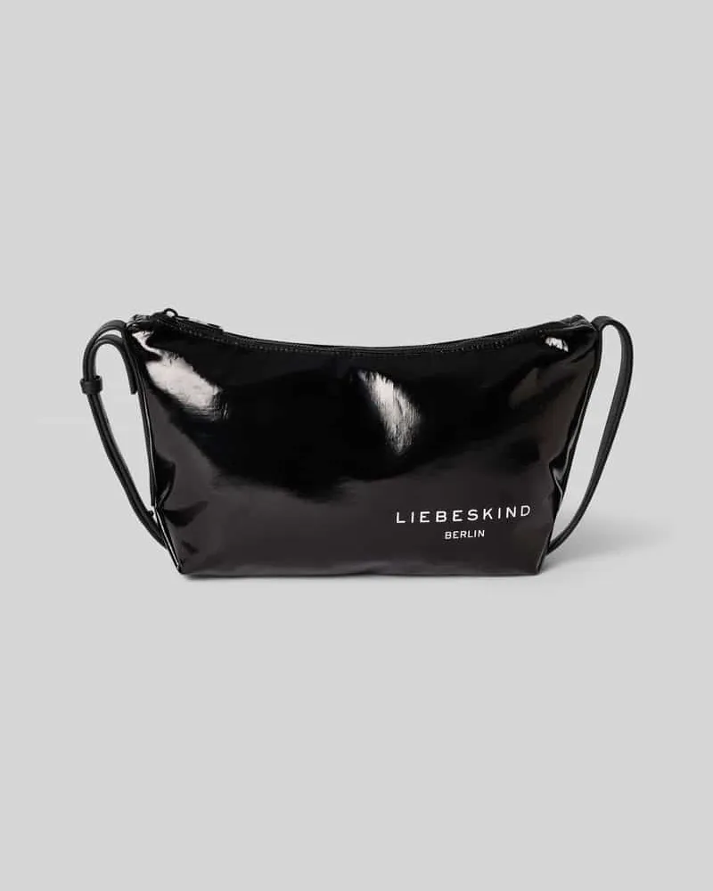 Liebeskind Crossbody Bag mit Label-Print Black