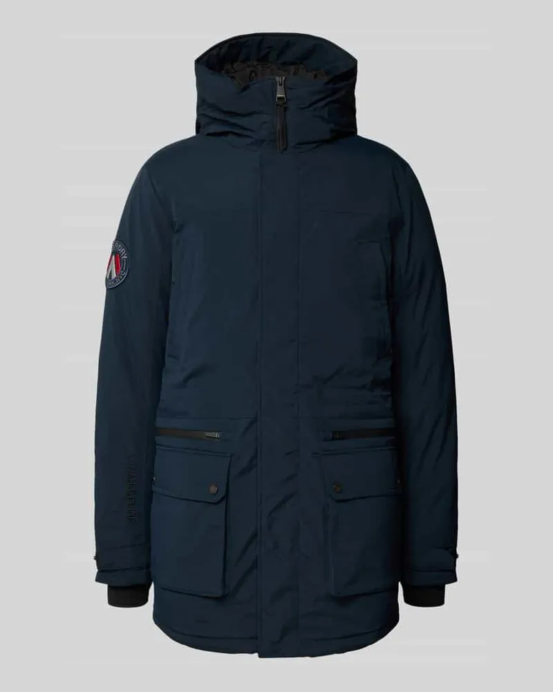 Superdry. Jacke mit Kapuze Marine